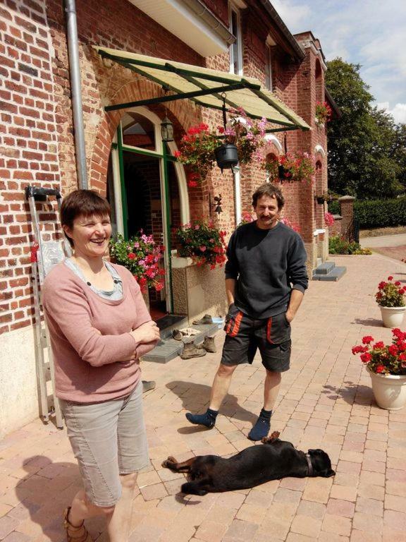 Au Gite Du Treuil Monchy-au-Bois Esterno foto